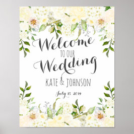 Hochzeitszeichen, Empfang, Dusche, Plakat, Banner Poster