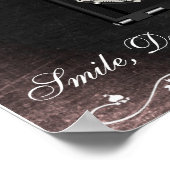 Hochzeitszeichen für Foto Booth, Chalkboard-Stil Poster (Ecke)