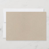 Hochzeitszeichen für Schiffe Einladung (Rückseite)