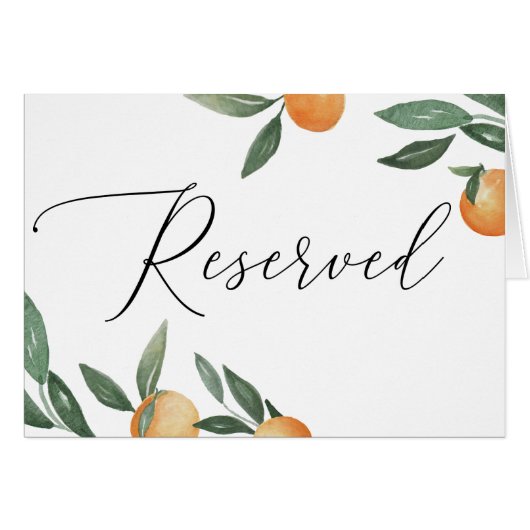 Hochzeitszeichen für Zitrusfrüchte (Vorderseite (Horizontal))