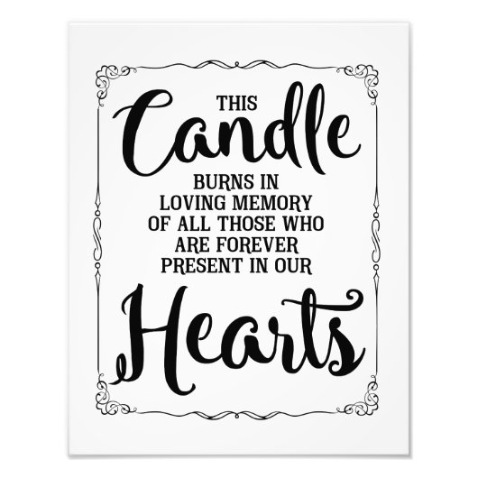 Hochzeitszeichen, Gedenkhochzeit, Papier Fotodruck (Vorne)