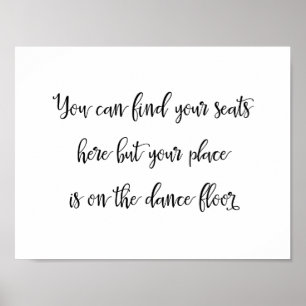 Hochzeitszeichen   Kalligrafie Poster