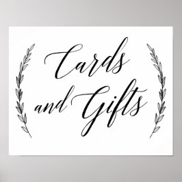Hochzeitszeichen - Karten und Geschenke Laurel Wed Poster