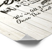 Hochzeitszeichen Wählen Sie einen Platz nicht eine Poster (Ecke)