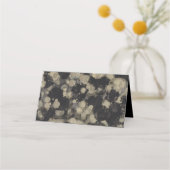 Hochzeitszelt Platzkarte Schattierungen von Golden (Rückseite)