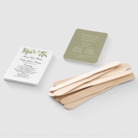 Hochzeitszeremonie Elegantes Blumenblättern Fächer (Non-assembled)