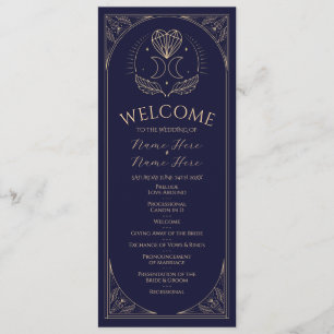 Hochzeitszeremonie Party Karten Tarot Programm Ste