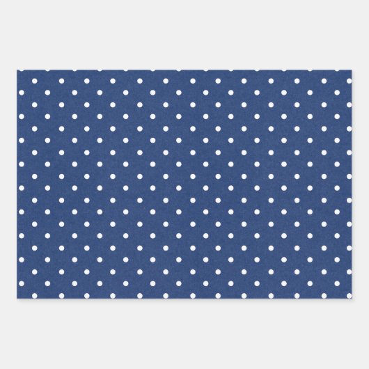 Hochzeitszettel für Hochzeitszettel aus Navy Blue Geschenkpapier Set (Vorderseite 2)