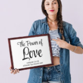 Hochzeitszettel Poster