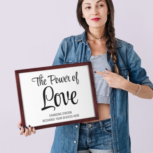 Hochzeitszettel Poster