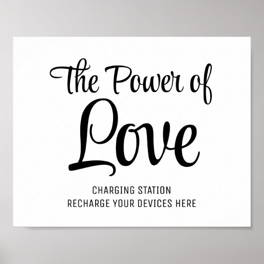 Hochzeitszettel Poster (Vorne)