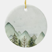 Hochzeitszitat Keramik Ornament (Hinten)