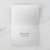 Hochzeitszitat zum Whitewuswald Karte (Innenseite)