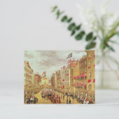 Hochzeitszug von Edward, Prinz von Wales Postkarte (Stehend Vorderseite)