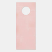 Hochzeittürhanger - nicht stören - Erröten Türanhänger (Rückseite)