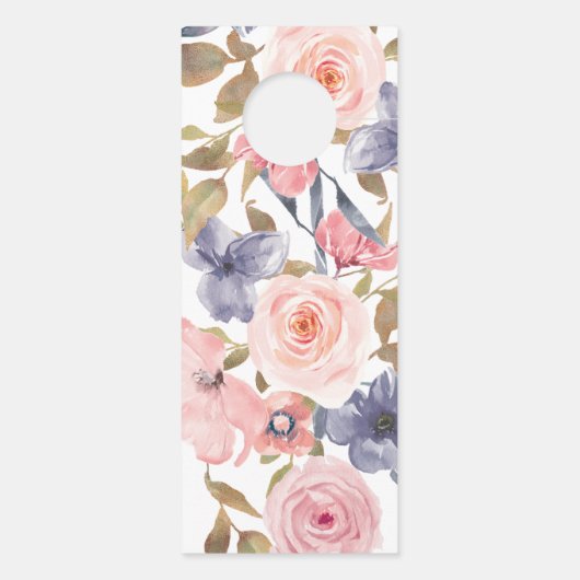 Hochzeittürhanger - nicht stören - Erröten Türanhänger (Rückseite)