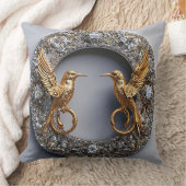 Hochzeitvögel Kissen (Decke)