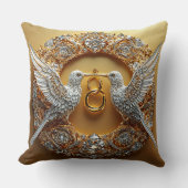 Hochzeitvögel Kissen (Vorderseite)