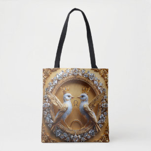 Hochzeitvögel Tasche