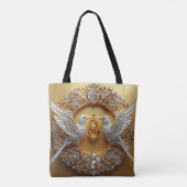 Hochzeitvögel Tasche (Rückseite)