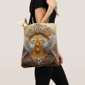 Hochzeitvögel Tasche (Von Nahem)