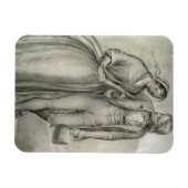 Hochzeitvormittag - Abfahrt, c.1846 Magnet (Horizontal)