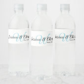 Hochzeitwasserflasche-Etikett 016 Wasserflaschenetikett (Flaschen)