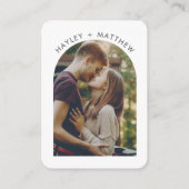 Hochzeitwebsite QR Code Foto UAWG Begleitkarte (Rückseite)