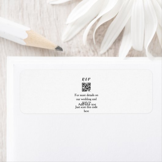 Hochzeitwebsite uAwg q r Code hinzufügen Namenstex (Insitu)