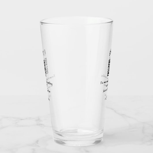 Hochzeitwebsite uAwg q r Code hinzufügen Namenstex Glas (Rechts)