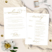 Hochzeitwochenende Begrüßungsreise Chic Script Inv Einladung