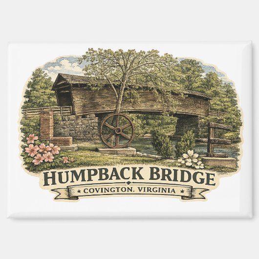 Höckerbrücke magnet (Vorderseite)