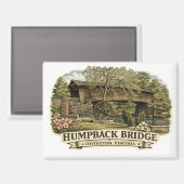 Höckerbrücke magnet (Vorderseite/Rückseite)