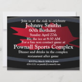 Hockey 60. Einladung zum Geburtstag. (Vorderseite)