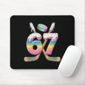 Hockey 67 Boys Ice Cream Drip Youth Six Seven Hock Mousepad (Mit Mouse)