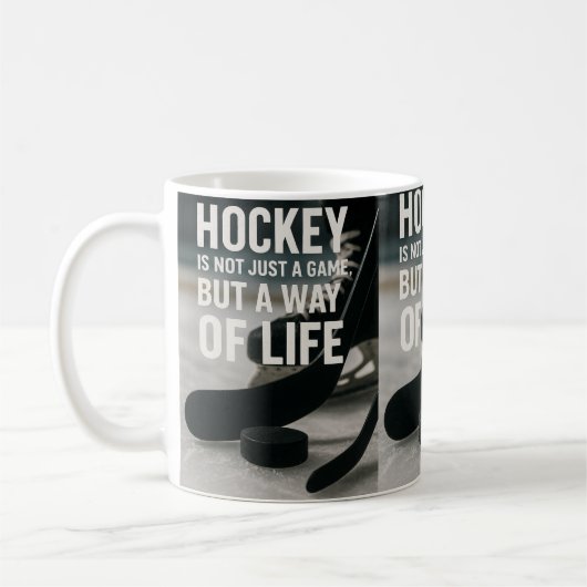 Hockey a way of life! kaffeetasse (Links)