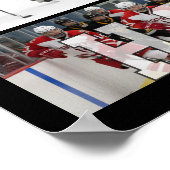 Hockey-Abiturient 13 Foto-Collage Poster (Ecke)