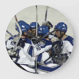 Hockey - Acrylmauer Uhr - HAMbyWhiteGlove