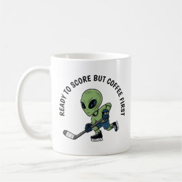 Hockey-Alien Kaffeetasse