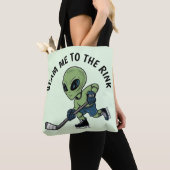 Hockey-Alien Tasche (Von Nahem)