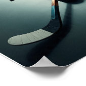 HOCKEY-ALL IN Poster! Poster (Ecke)