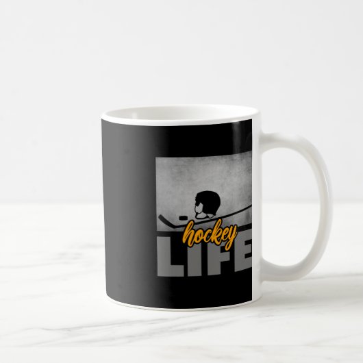 Hockey Apparel - Hockey-Eishockey-Spieler-Geschenk Kaffeetasse (Rechts)