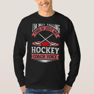 Hockey Assistant, ich schreibe nicht Eishockeytrai T-Shirt