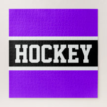 HOCKEY Athletic Bright Lila Schwarz-weiße Streifen