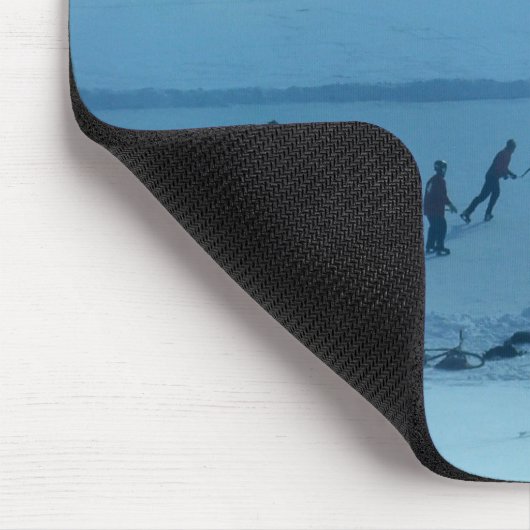 Hockey auf See Monona Mousepad (Ecke)