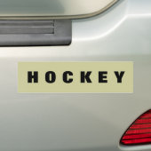 HOCKEY Autoaufkleber (Auf Auto)