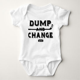 Hockey-Baby-Bodysuit-Dump und Change Baby Strampler