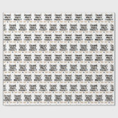 Hockey-Baby-Schleichen-Weg-Hockey Geschenkpapier (Flach)