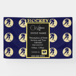 HOCKEY BANNER
