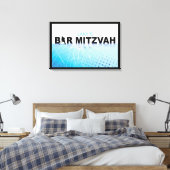 HOCKEY Bar Mitzvah Sign-In Memory-Board Leinwanddruck (Insitu (Schlafzimmer))
